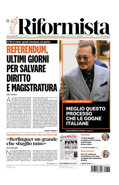 sabato 4 giugno 2022