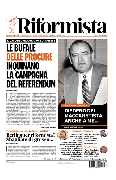 mercoledì 8 giugno 2022