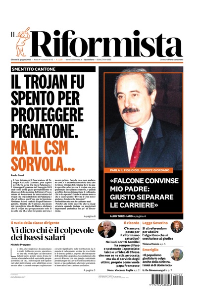 giovedì 9 giugno 2022