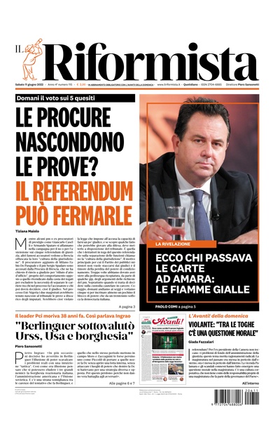 sabato 11 giugno 2022