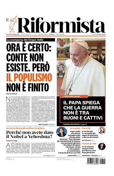 mercoledì 15 giugno 2022