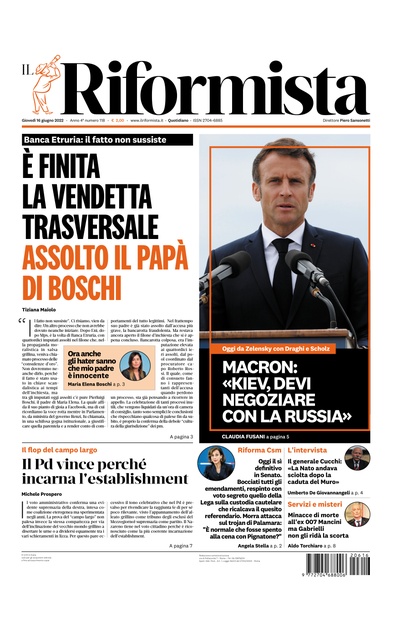 giovedì 16 giugno 2022
