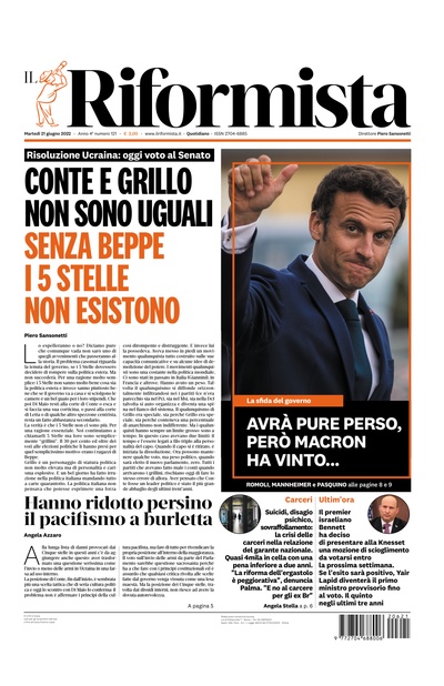 martedì 21 giugno 2022