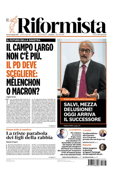 giovedì 23 giugno 2022