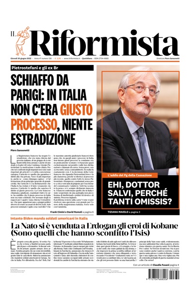 giovedì 30 giugno 2022