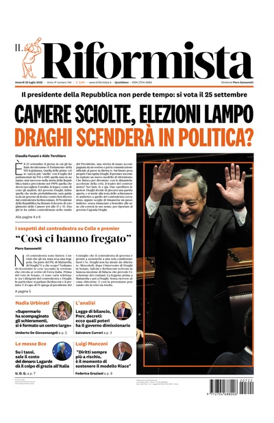 venerdì 22 luglio 2022