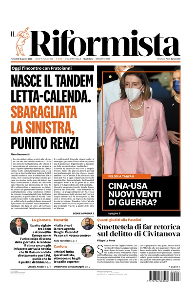 mercoledì 3 agosto 2022