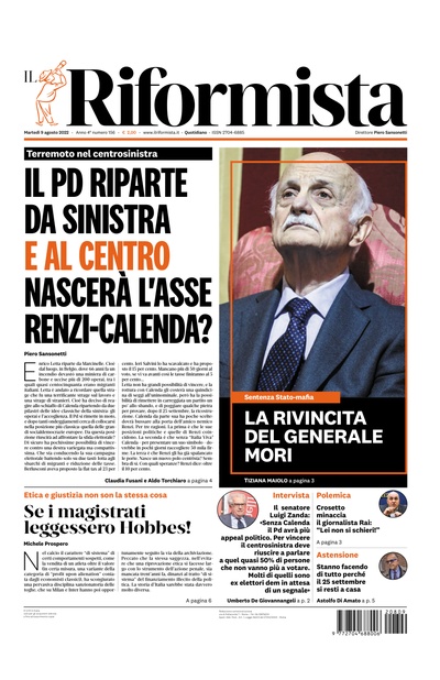 martedì 9 agosto 2022