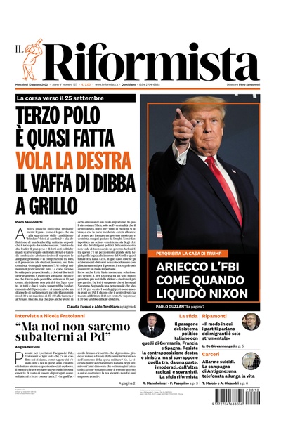 mercoledì 10 agosto 2022