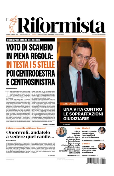 venerdì 19 agosto 2022
