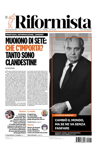 giovedì 1 settembre 2022