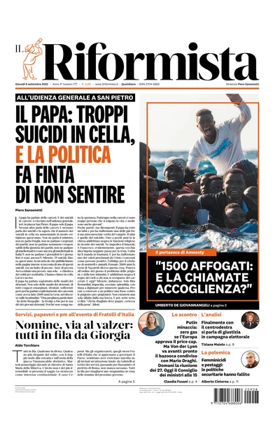 giovedì 8 settembre 2022