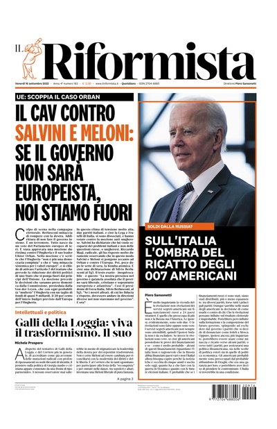 venerdì 16 settembre 2022