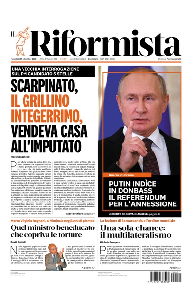 mercoledì 21 settembre 2022