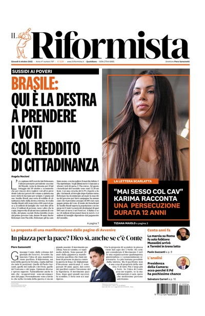 giovedì 6 ottobre 2022