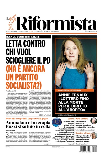 venerdì 7 ottobre 2022