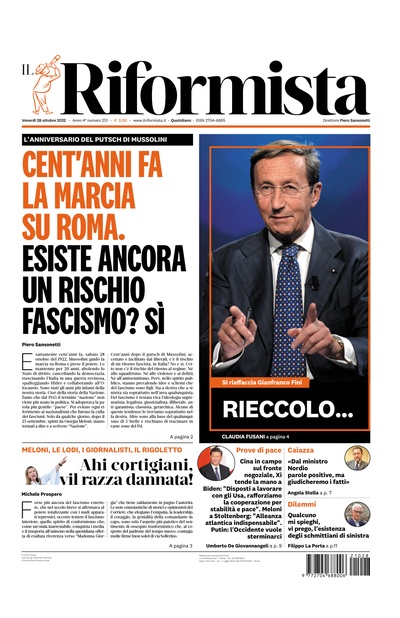 venerdì 28 ottobre 2022
