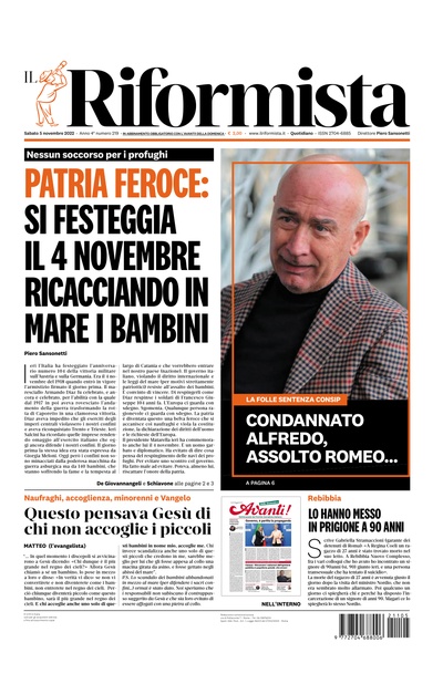 sabato 5 novembre 2022