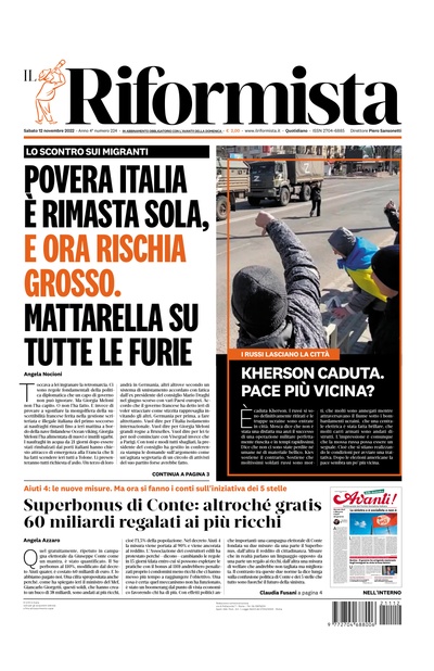sabato 12 novembre 2022