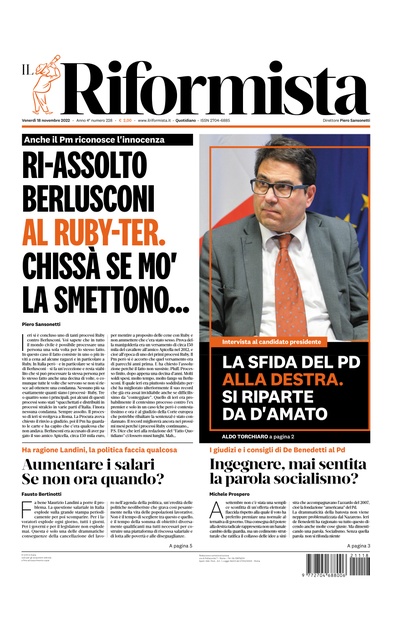 venerdì 18 novembre 2022