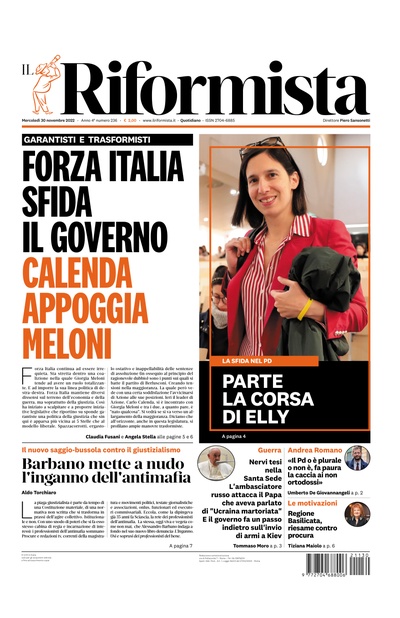mercoledì 30 novembre 2022