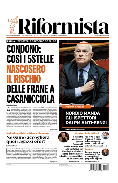 venerdì 2 dicembre 2022