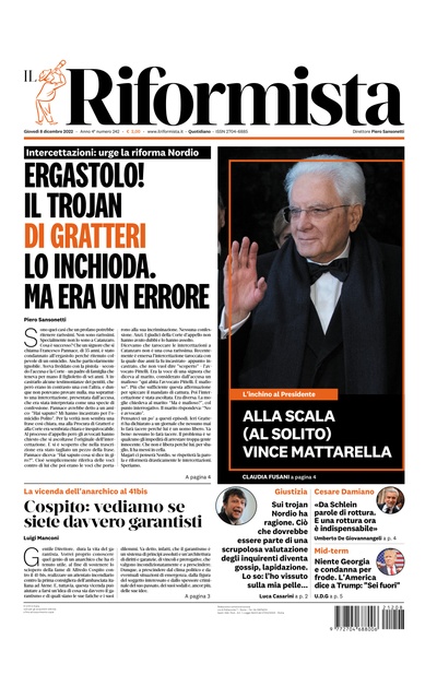 giovedì 8 dicembre 2022