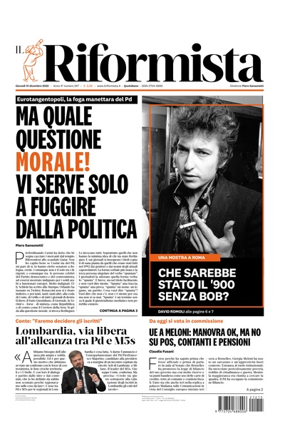 giovedì 15 dicembre 2022