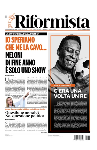 venerdì 30 dicembre 2022