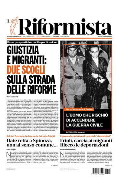 mercoledì 4 gennaio 2023