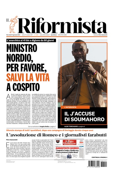 mercoledì 11 gennaio 2023