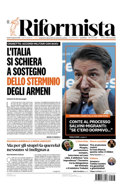 sabato 14 gennaio 2023