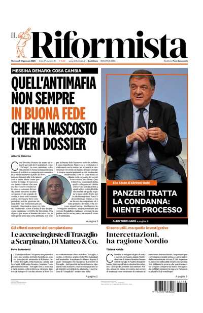 mercoledì 18 gennaio 2023