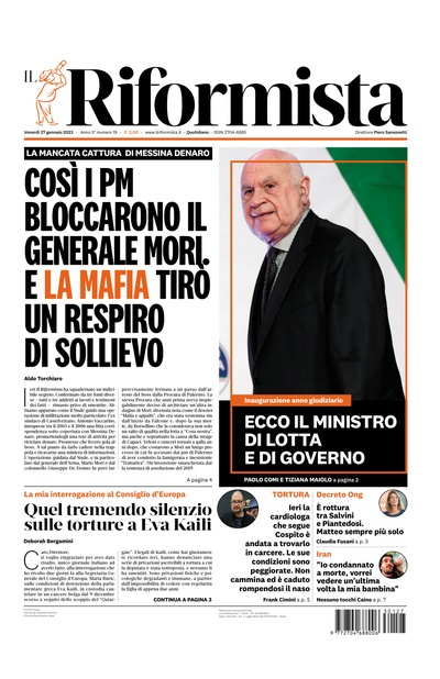 venerdì 27 gennaio 2023