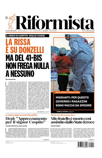 giovedì 2 febbraio 2023