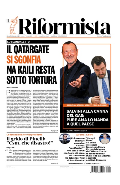 giovedì 9 febbraio 2023