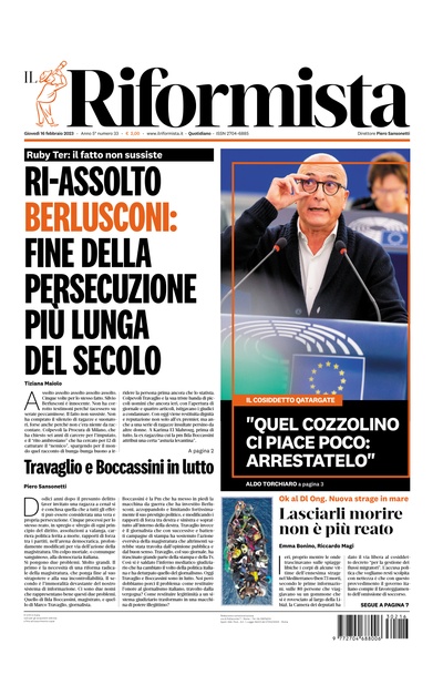 giovedì 16 febbraio 2023