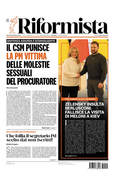 mercoledì 22 febbraio 2023
