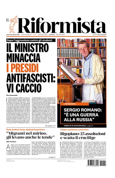 venerdì 24 febbraio 2023