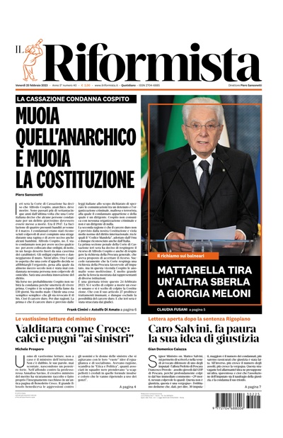 sabato 25 febbraio 2023
