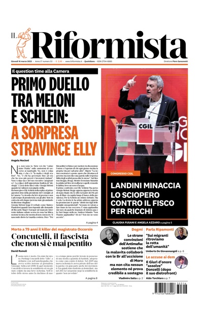 giovedì 16 marzo 2023