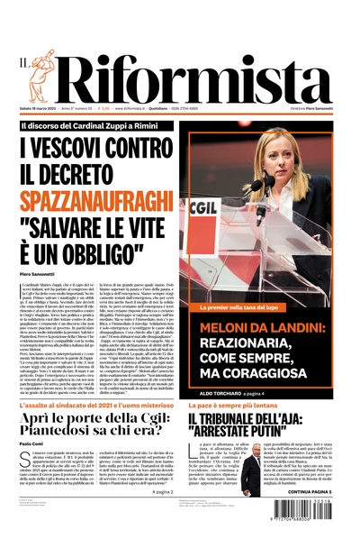 sabato 18 marzo 2023