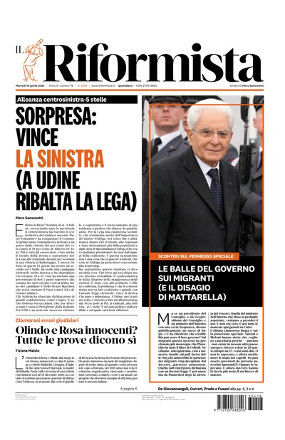 martedì 18 aprile 2023
