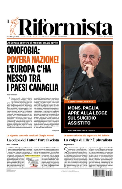 venerdì 21 aprile 2023