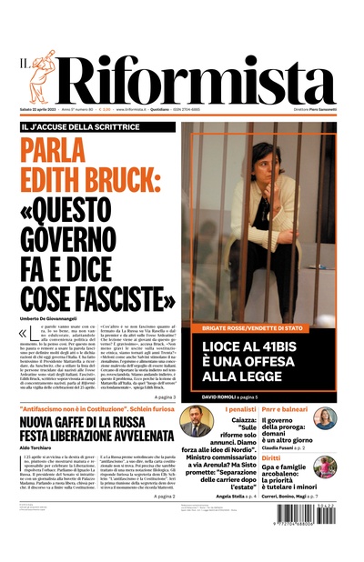sabato 22 aprile 2023