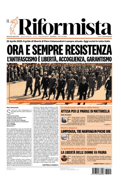 martedì 25 aprile 2023