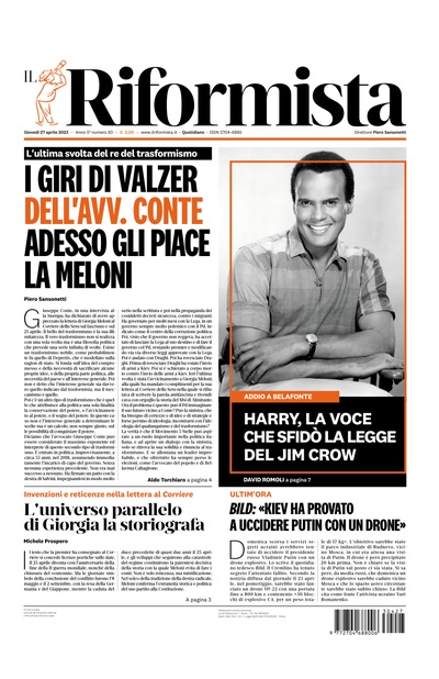 giovedì 27 aprile 2023