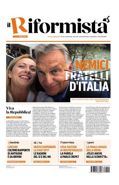 venerdì 2 giugno 2023