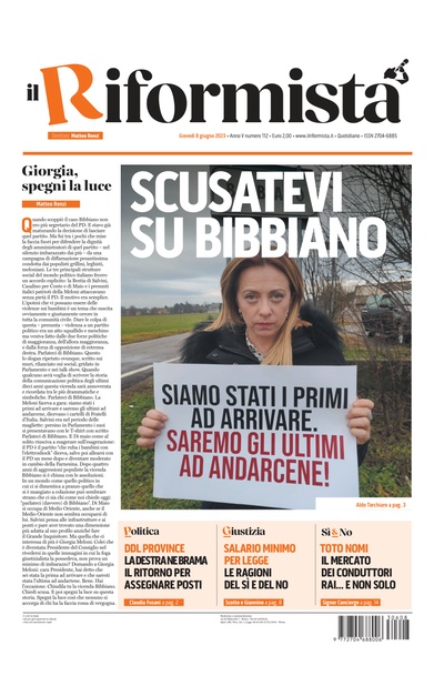 giovedì 8 giugno 2023