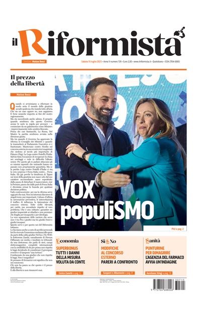 sabato 15 luglio 2023
